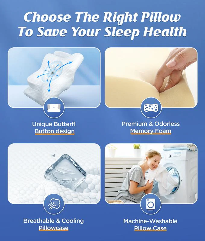 CozyRest® Memory Foam Neck Pillow - Image 5
