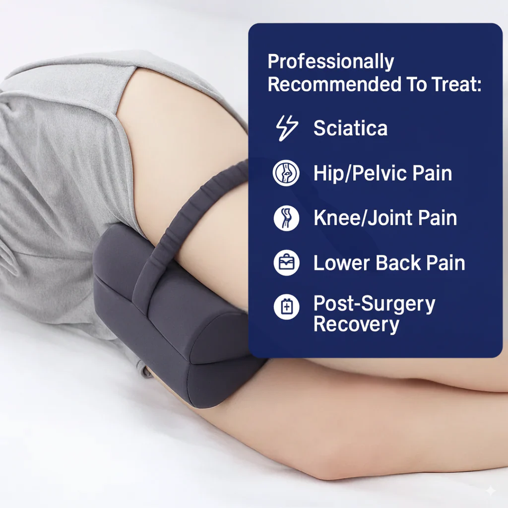SpineAlign™ Memory Foam Knee Pillow - Image 2
